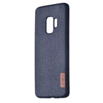 Чехол Devia Flax case для Samsung Galaxy S9 (черный, матерчатый)