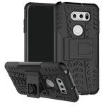 Чехол Yotrix Shockproof case для LG V30 (черный, пластиковый)
