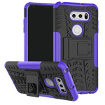 Чехол Yotrix Shockproof case для LG V30 (фиолетовый, пластиковый)