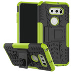 Чехол Yotrix Shockproof case для LG V30 (зеленый, пластиковый)