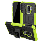 Чехол Yotrix Shockproof case для Samsung Galaxy S9 plus (зеленый, пластиковый)