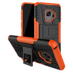 Чехол Yotrix Shockproof case для Samsung Galaxy S9 (оранжевый, пластиковый)