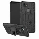 Чехол Yotrix Shockproof case для Google Pixel 2 XL (черный, пластиковый)