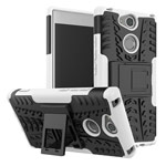 Чехол Yotrix Shockproof case для Sony Xperia XA2 (белый, пластиковый)