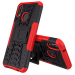 Чехол Yotrix Shockproof case для Huawei P20 lite (красный, пластиковый)