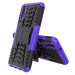 Чехол Yotrix Shockproof case для Huawei P20 (фиолетовый, пластиковый)