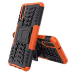Чехол Yotrix Shockproof case для Huawei P20 (оранжевый, пластиковый)