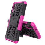 Чехол Yotrix Shockproof case для Huawei P20 (розовый, пластиковый)