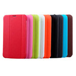 Чехол Yotrix FlipCase для Samsung Galaxy Tab 3 7.0 P3200 (красный, кожанный)