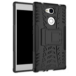 Чехол Yotrix Shockproof case для Sony Xperia L2 (черный, пластиковый)