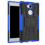 Чехол Yotrix Shockproof case для Sony Xperia L2 (синий, пластиковый)