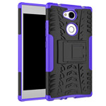 Чехол Yotrix Shockproof case для Sony Xperia L2 (фиолетовый, пластиковый)