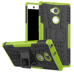 Чехол Yotrix Shockproof case для Sony Xperia XA2 ultra (зеленый, пластиковый)