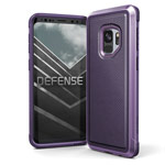 Чехол X-doria Defense Lux для Samsung Galaxy S9 (Purple Nylon, маталлический)