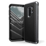 Чехол X-doria Defense Lux для Samsung Galaxy S9 plus (Black Carbon, маталлический)