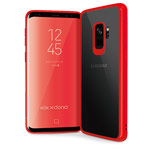 Чехол X-doria Fense case для Samsung Galaxy S9 (красный, пластиковый)