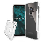 Чехол X-doria Defense Clear для Samsung Galaxy S9 (белый, пластиковый)