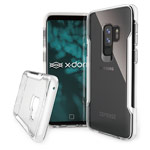 Чехол X-doria Defense Clear для Samsung Galaxy S9 plus (белый, пластиковый)