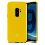 Чехол Mercury Goospery Jelly Case для Samsung Galaxy S9 plus (желтый, гелевый)