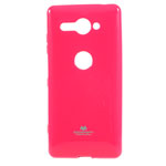 Чехол Mercury Goospery Jelly Case для Sony Xperia XZ2 compact (малиновый, гелевый)