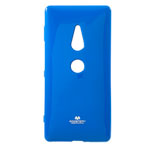 Чехол Mercury Goospery Jelly Case для Sony Xperia XZ2 (синий, гелевый)