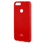 Чехол Mercury Goospery Jelly Case для Huawei P smart (красный, гелевый)