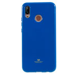 Чехол Mercury Goospery Jelly Case для Huawei P20 lite (синий, гелевый)