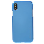 Чехол Mercury Goospery i-Jelly Case для Apple iPhone X (голубой, гелевый)