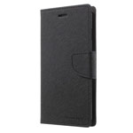 Чехол Mercury Goospery Fancy Diary Case для Huawei P20 lite (черный, винилискожа)