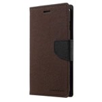 Чехол Mercury Goospery Fancy Diary Case для Huawei P20 lite (коричневый, винилискожа)