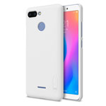 Чехол Nillkin Hard case для Xiaomi Redmi 6 (белый, пластиковый)