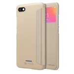 Чехол Nillkin Sparkle Leather Case для Xiaomi Redmi 6A (золотистый, винилискожа)