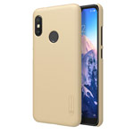 Чехол Nillkin Hard case для Xiaomi Redmi 6 pro (золотистый, пластиковый)