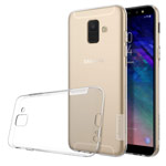 Чехол Nillkin Nature case для Samsung Galaxy A6 2018 (прозрачный, гелевый)