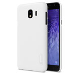 Чехол Nillkin Hard case для Samsung Galaxy J4 (белый, пластиковый)