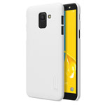 Чехол Nillkin Hard case для Samsung Galaxy J6 (белый, пластиковый)