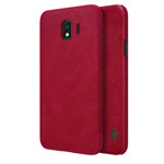 Чехол Nillkin Qin leather case для Samsung Galaxy J4 (красный, кожаный)