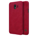 Чехол Nillkin Qin leather case для Samsung Galaxy J4 (красный, кожаный)
