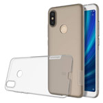 Чехол Nillkin Nature case для Xiaomi Mi A2 (серый, гелевый)