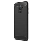 Чехол Yotrix Rugged Armor для Samsung Galaxy A6 plus 2018 (черный, гелевый)