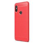 Чехол Yotrix Rugged Armor для Xiaomi Mi A2 (красный, гелевый)