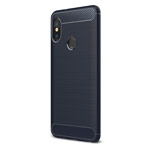 Чехол Yotrix Rugged Armor для Xiaomi Mi A2 (синий, гелевый)