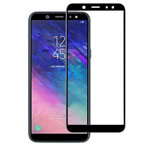 Защитное стекло Yotrix 3D Glass Protector для Samsung Galaxy A6 2018 (черное)