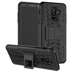 Чехол Yotrix Shockproof case для Samsung Galaxy A6 plus 2018 (черный, пластиковый)