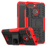 Чехол Yotrix Shockproof case для Xiaomi Redmi 6 (красный, пластиковый)