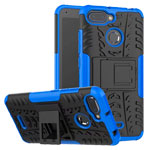 Чехол Yotrix Shockproof case для Xiaomi Redmi 6 (синий, пластиковый)