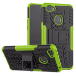 Чехол Yotrix Shockproof case для OPPO F7 (зеленый, пластиковый)