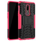 Чехол Yotrix Shockproof case для OnePlus 6 (розовый, пластиковый)
