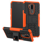 Чехол Yotrix Shockproof case для LG G7 ThinQ (оранжевый, пластиковый)