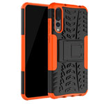 Чехол Yotrix Shockproof case для Huawei P20 pro (оранжевый, пластиковый)
